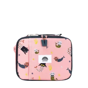 Ellis Lunch Bag - Swimming Mercats