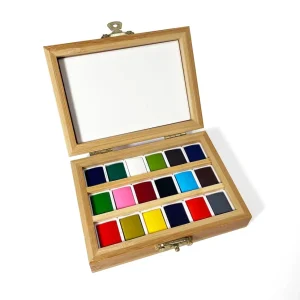 Elseware Watercolors - Bamboo Box Case
