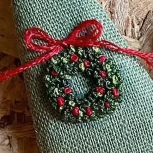 Embroidered Holiday Hair Barrettes - Several Styles
