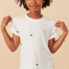 Embroidery Heart Tee