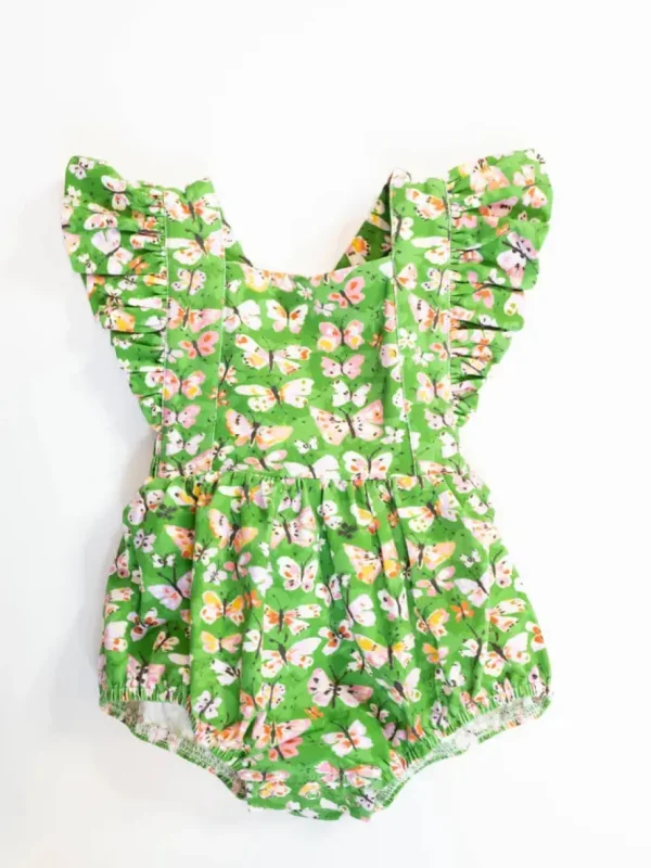 Emmy Romper - Bold Butterfly