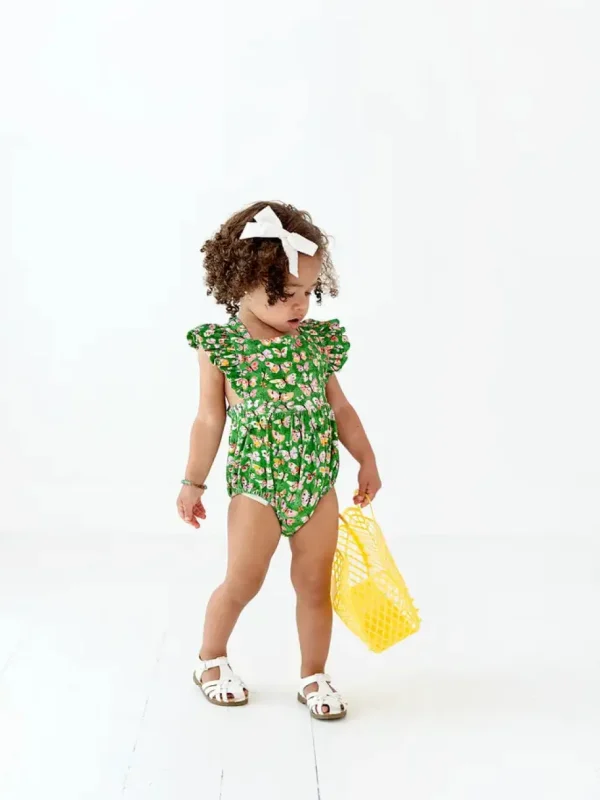 Emmy Romper - Bold Butterfly