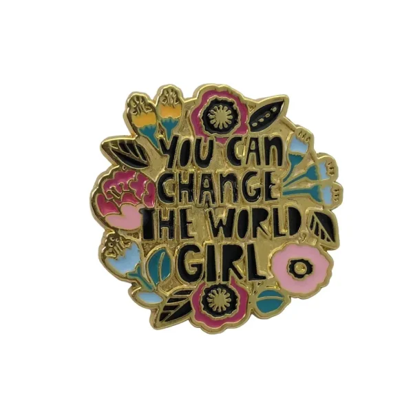 Enamel Power Pins - Several Styles