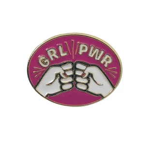 Enamel Power Pins - Several Styles
