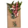 Eucalyptus & Pink Larkspur Mini Bouquet
