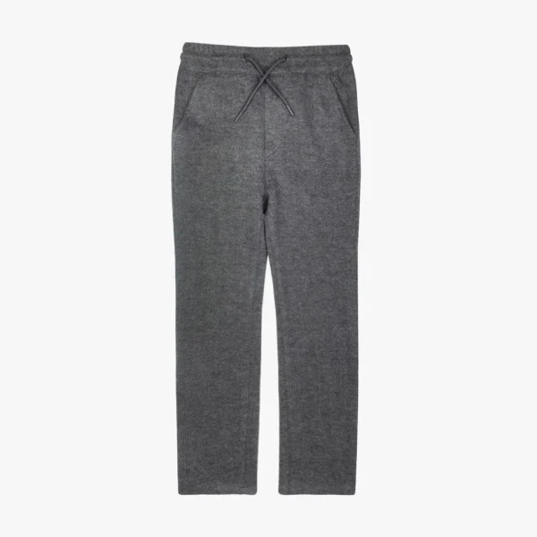 Everyday Stretch Pant - Charcoal Herringbone