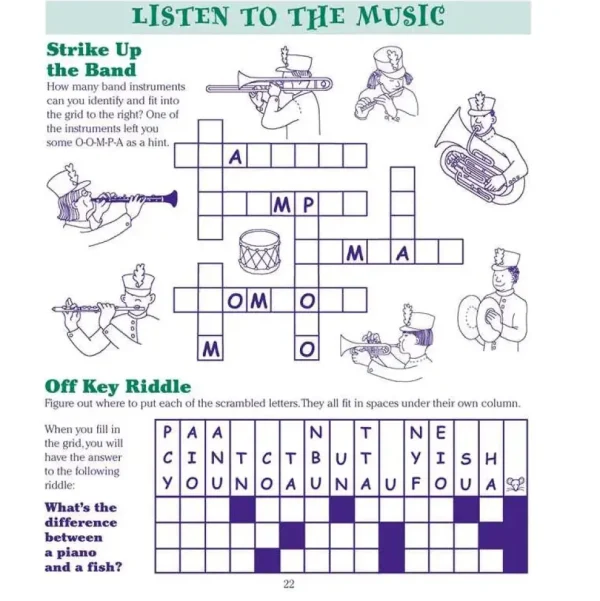 Everything Kids' Puzzle Book