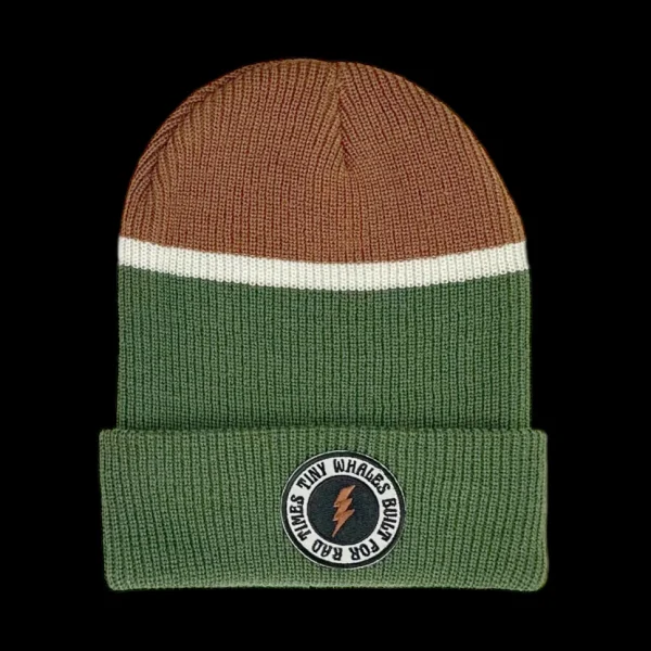 Explorer Beanie - Sage/Rust