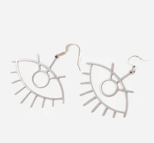 Eyes on You (brass + silver)