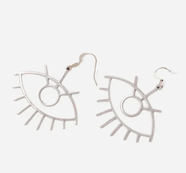 Eyes on You (brass + silver)