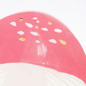 Fairy Mushroom Napkins (x 16)