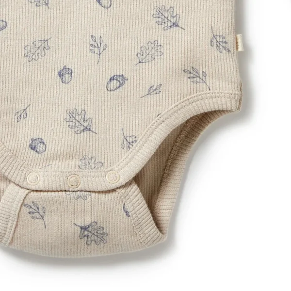 Falling Oak Organic Bodysuit