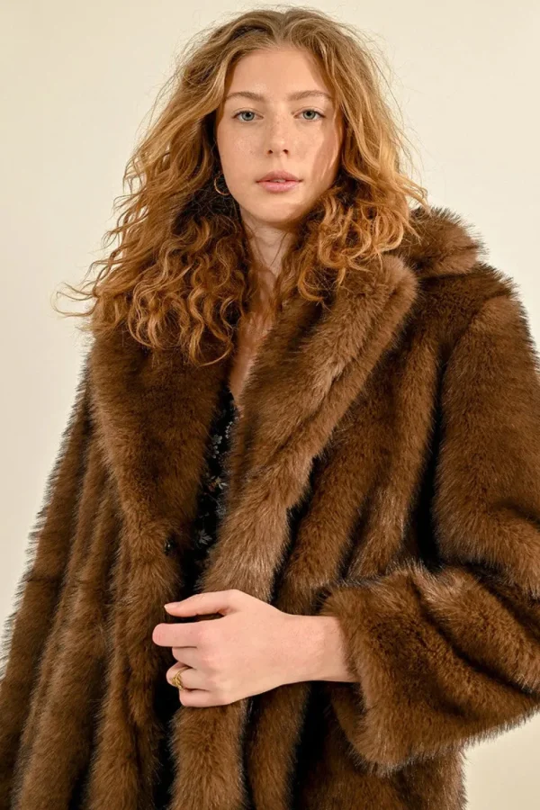 Faux Fur Coat