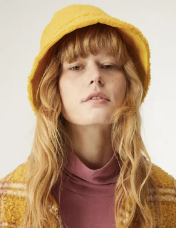 Faux Sheepskin Bucket Hat (several colors)