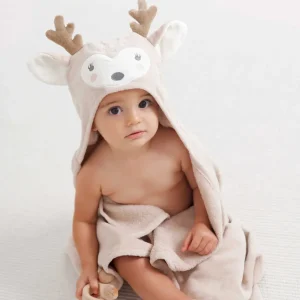Fawn Hooded Baby Bath Wrap