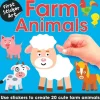 First Sticker Art: Farm Animals