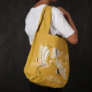 Flight of Fancy Tote Bag w/Extra Wide Handles