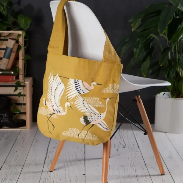 Flight of Fancy Tote Bag w/Extra Wide Handles