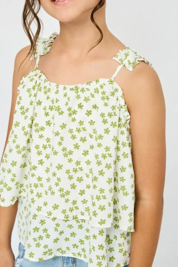 Floral Layered Tank