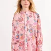 Floral Print Cotton Shirt