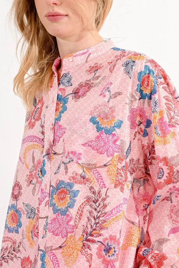 Floral Print Cotton Shirt