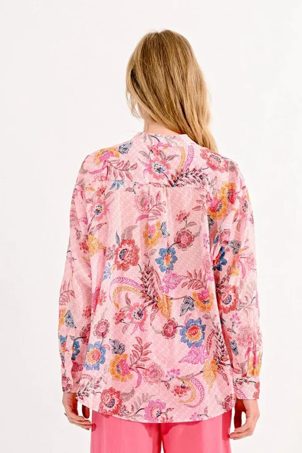 Floral Print Cotton Shirt