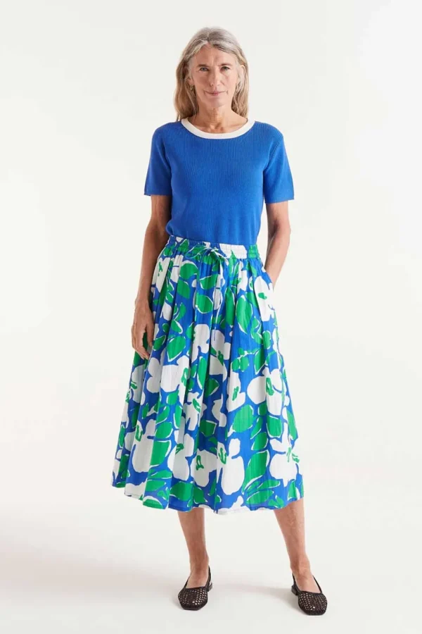 Floral Print Skirt