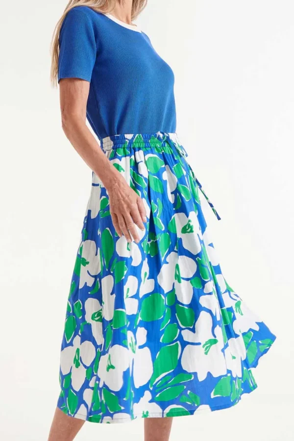 Floral Print Skirt