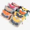Flower Applique Leather Coin Purse - Several Colors