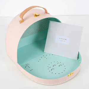 Flower Embroidery Suitcase Kit