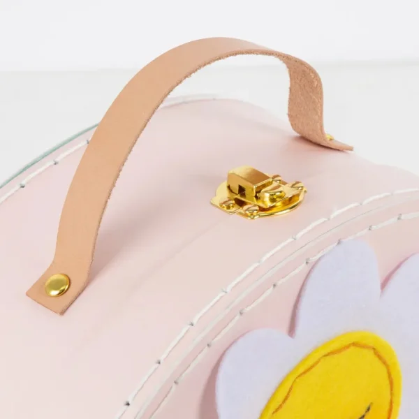 Flower Embroidery Suitcase Kit