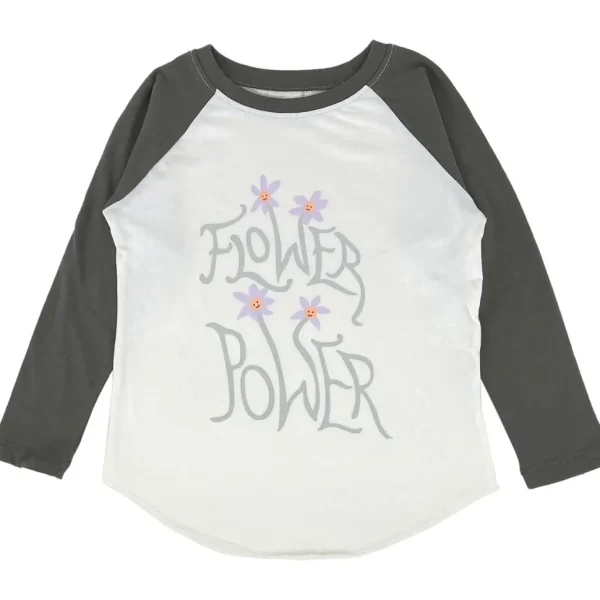 Flower Power Raglan Tee