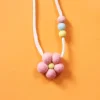 Flower Power Wool Necklace (two colors)