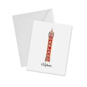Fox Theater San Francisco Notecard