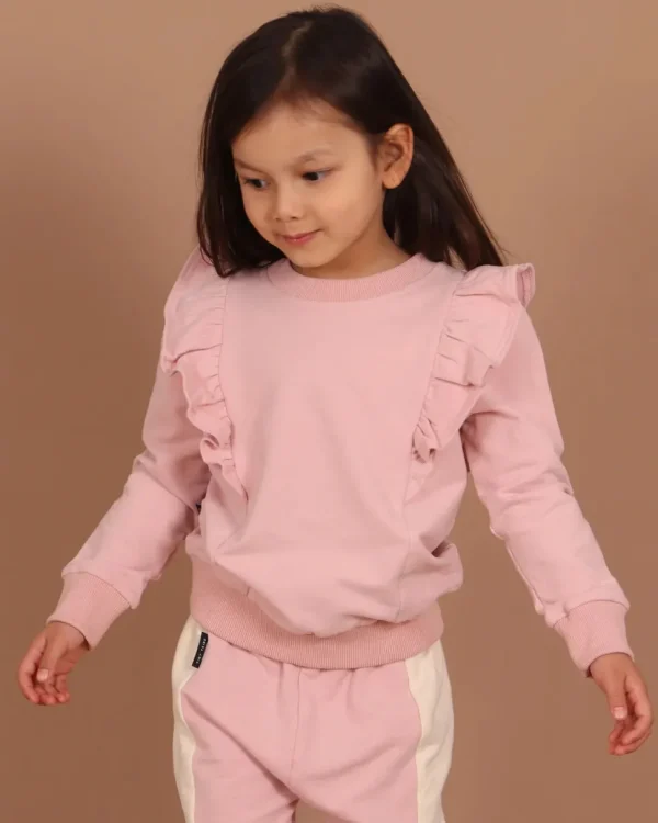 Frill Sweat Top