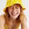 Fruit Print Reversible Bucket Hat