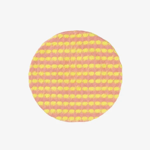 Fur Bubble Dot Beret