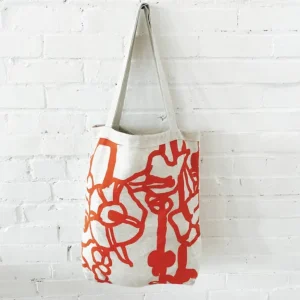 George Tomato Linen Carry All Bag