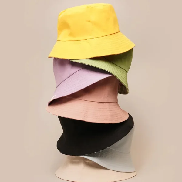 Gingham Reversible Bucket Hat - Several Colors