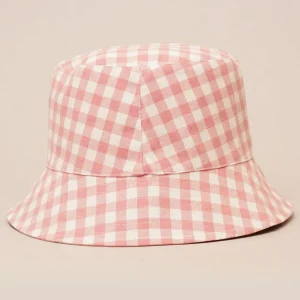 Gingham Reversible Bucket Hat - Several Colors