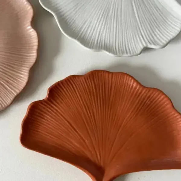 Ginkgo Leaf Trays - Several Colors