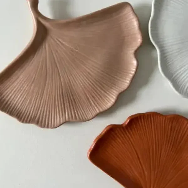 Ginkgo Leaf Trays - Several Colors