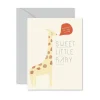 Giraffe Sweet Little Baby Card