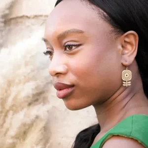 Golden Hour Dangle Earrings