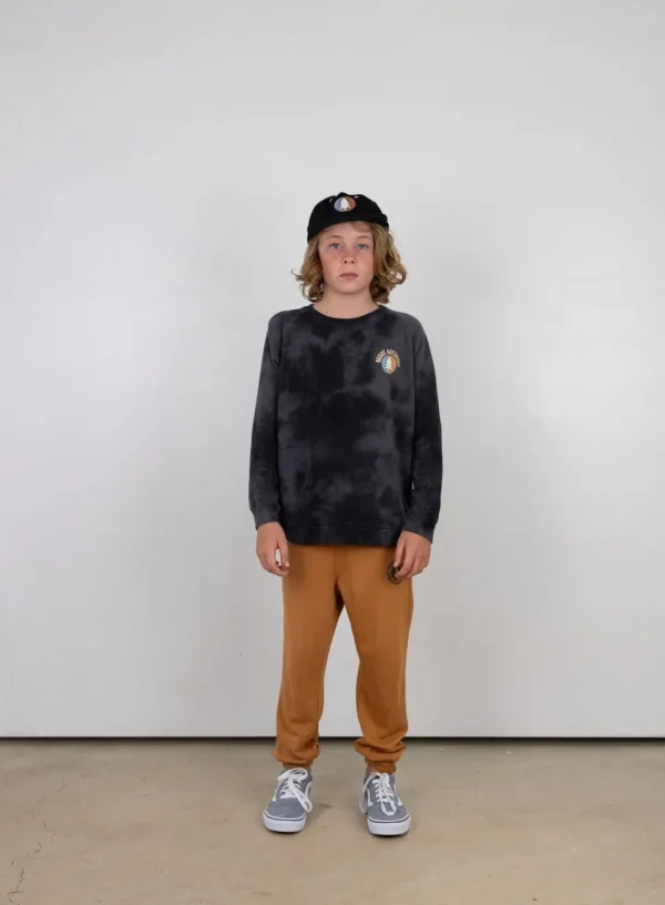Great Outdoors Sweatshirt - Charcoal/Faded Black
