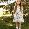 Gwendolyn Dress - Christmas Trees