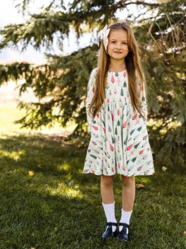 Gwendolyn Dress - Christmas Trees