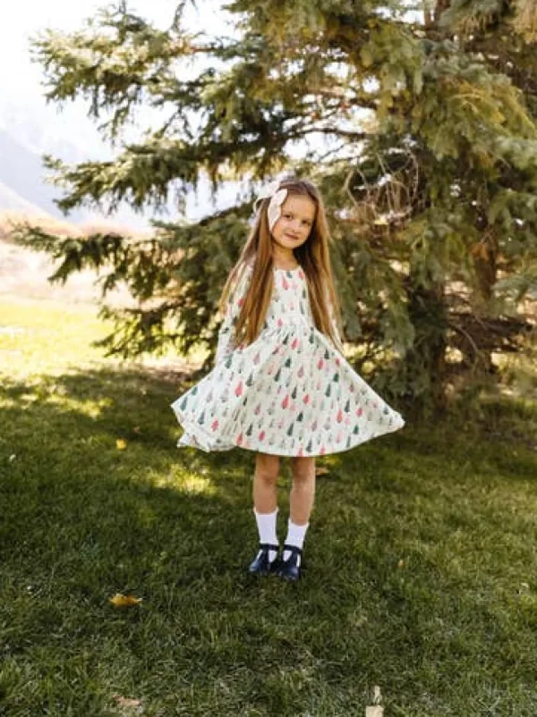 Gwendolyn Dress - Christmas Trees