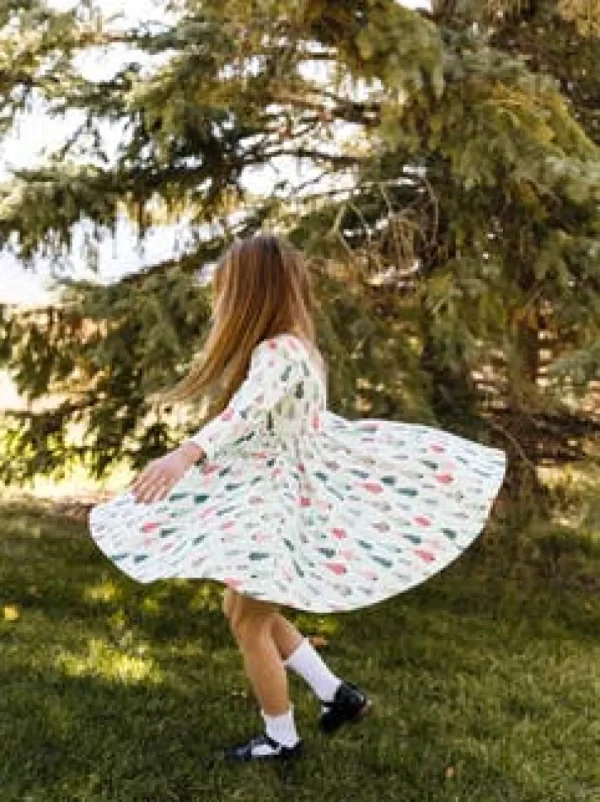 Gwendolyn Dress - Christmas Trees