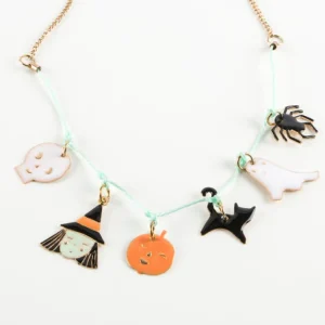 Halloween Enamel Necklace